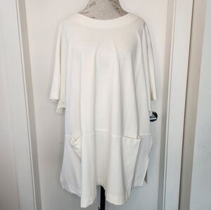 Toni T white dress top